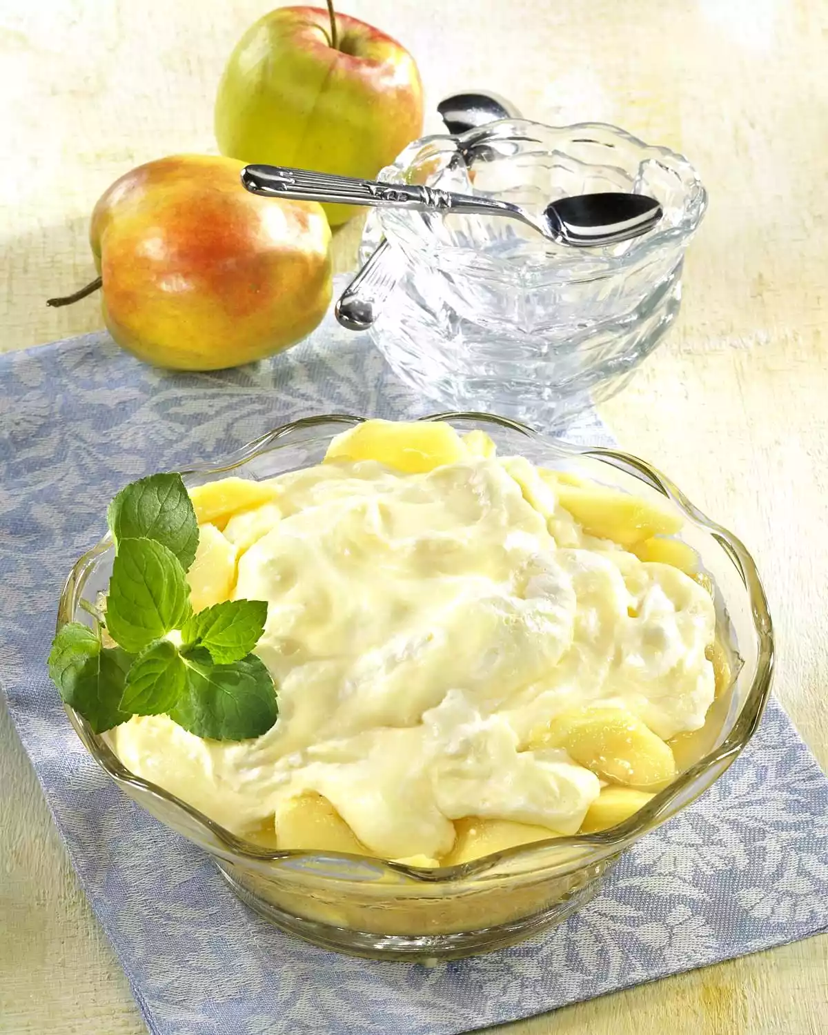 Apple Cream Pudding Recipe