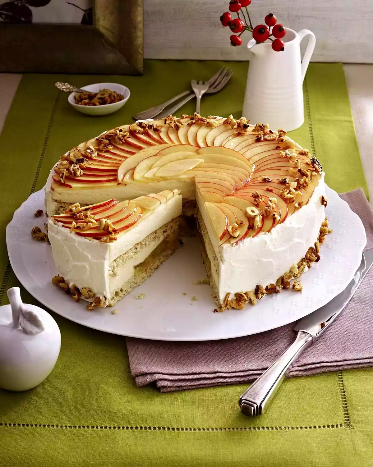 Apple Pie With Cider Cream Recipe