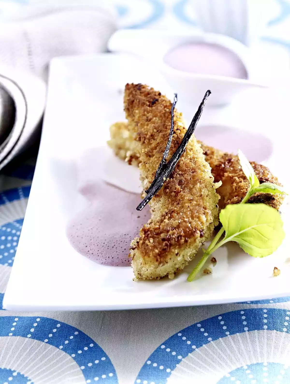 Baked Pear With Red Wine Froth Recipe