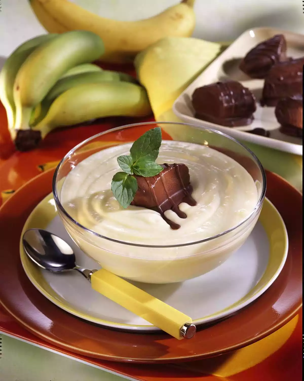 Banana Cream With Chocolate Recipe