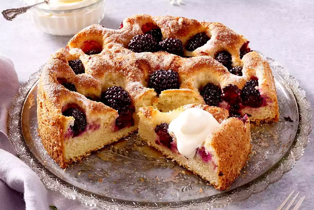 Blackberry Butter Cake Recipe