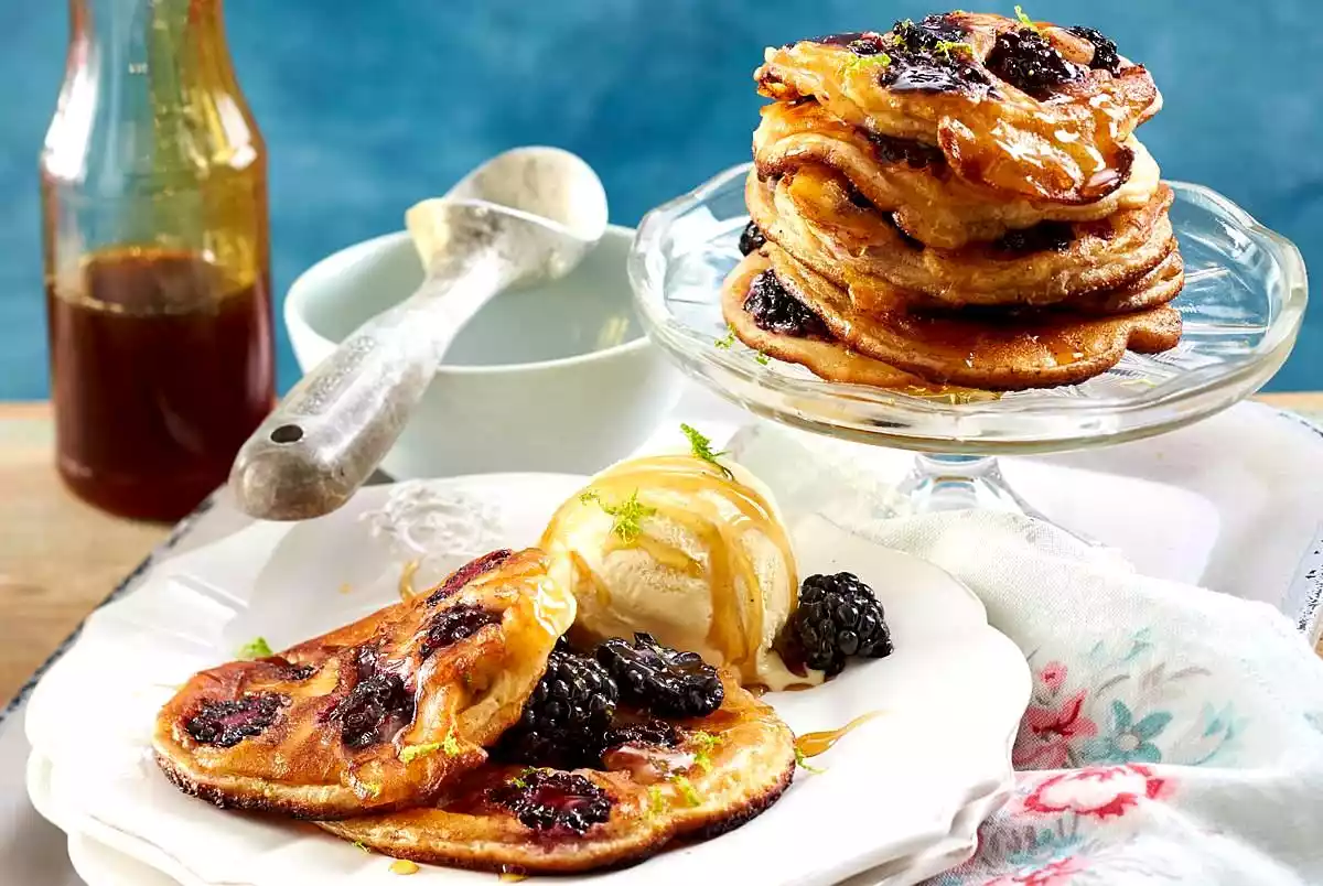 Blackberry Pancakes Recipe
