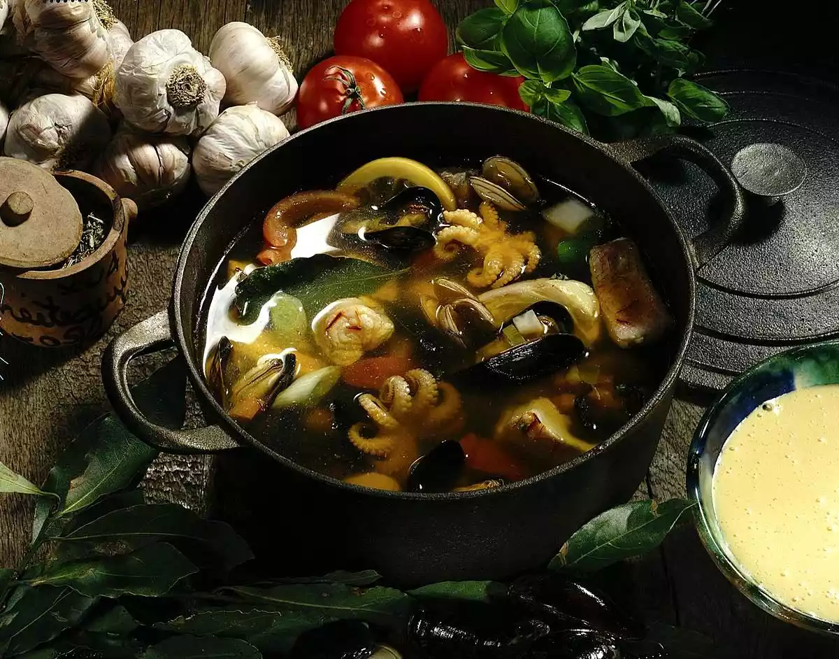 Bouillabaisse Fischsuppe Recipe