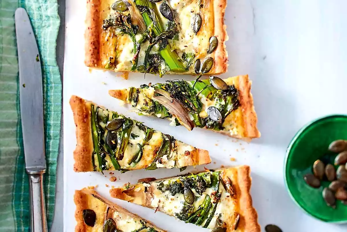 Broccolini Tart "Eternal Youth" Recipe