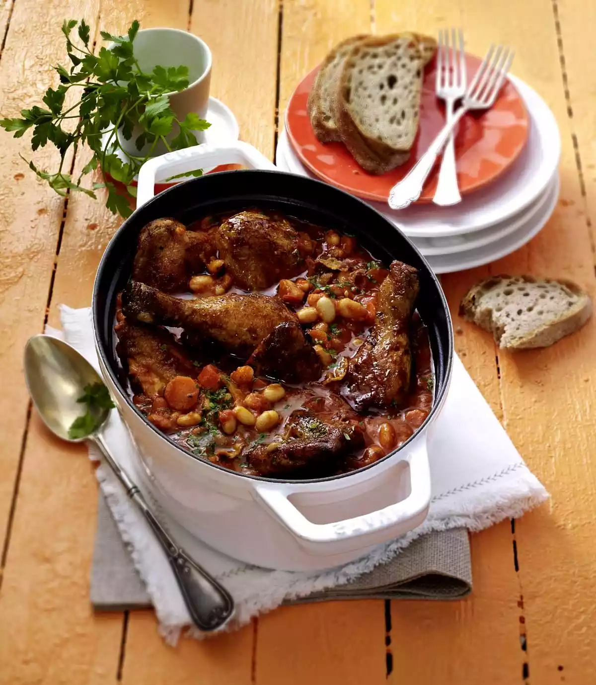 Chicken-bean Cassoulet Recipe