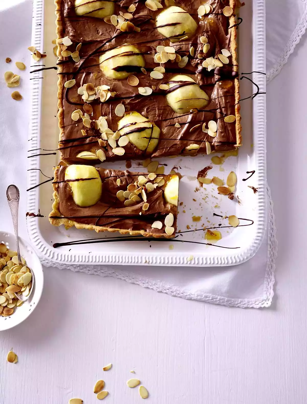 Chocolate And Apple Tart Recipe