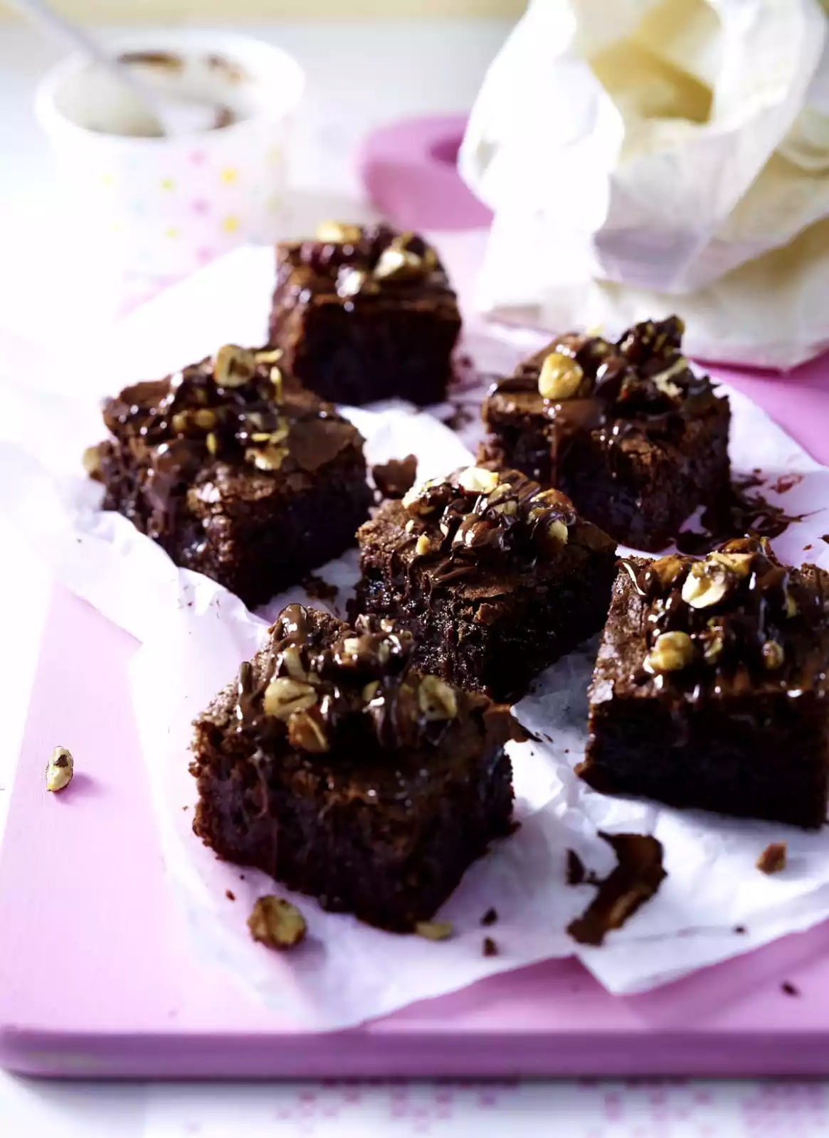 Chocolate Brownies With Hazelnuts Recipe
