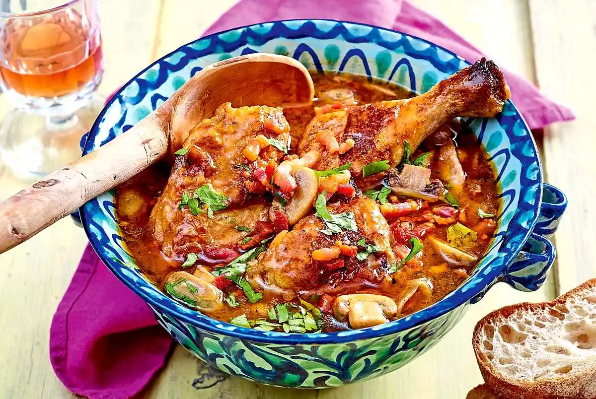 Coq Au Vin Blanc Recipe