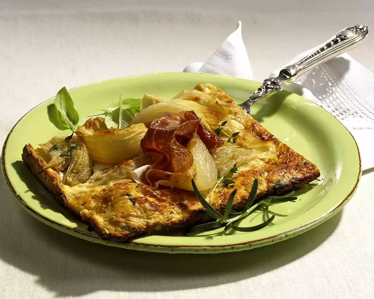 Cream Cheese And Onion Cake Recipe