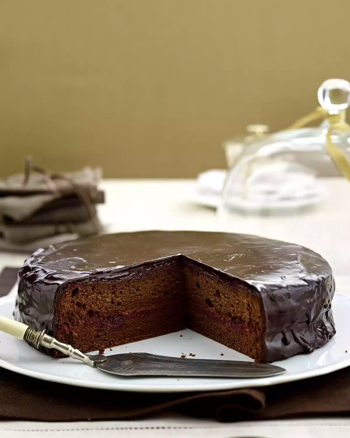 Sachertorte or Sacher chocolate cake, one of the most famous chocolate  desserts in the world. - La Mora Romagnola