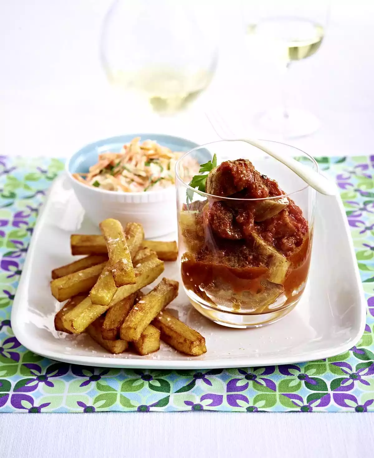 Currywurst De Luxe With Homemade Chips Recipe
