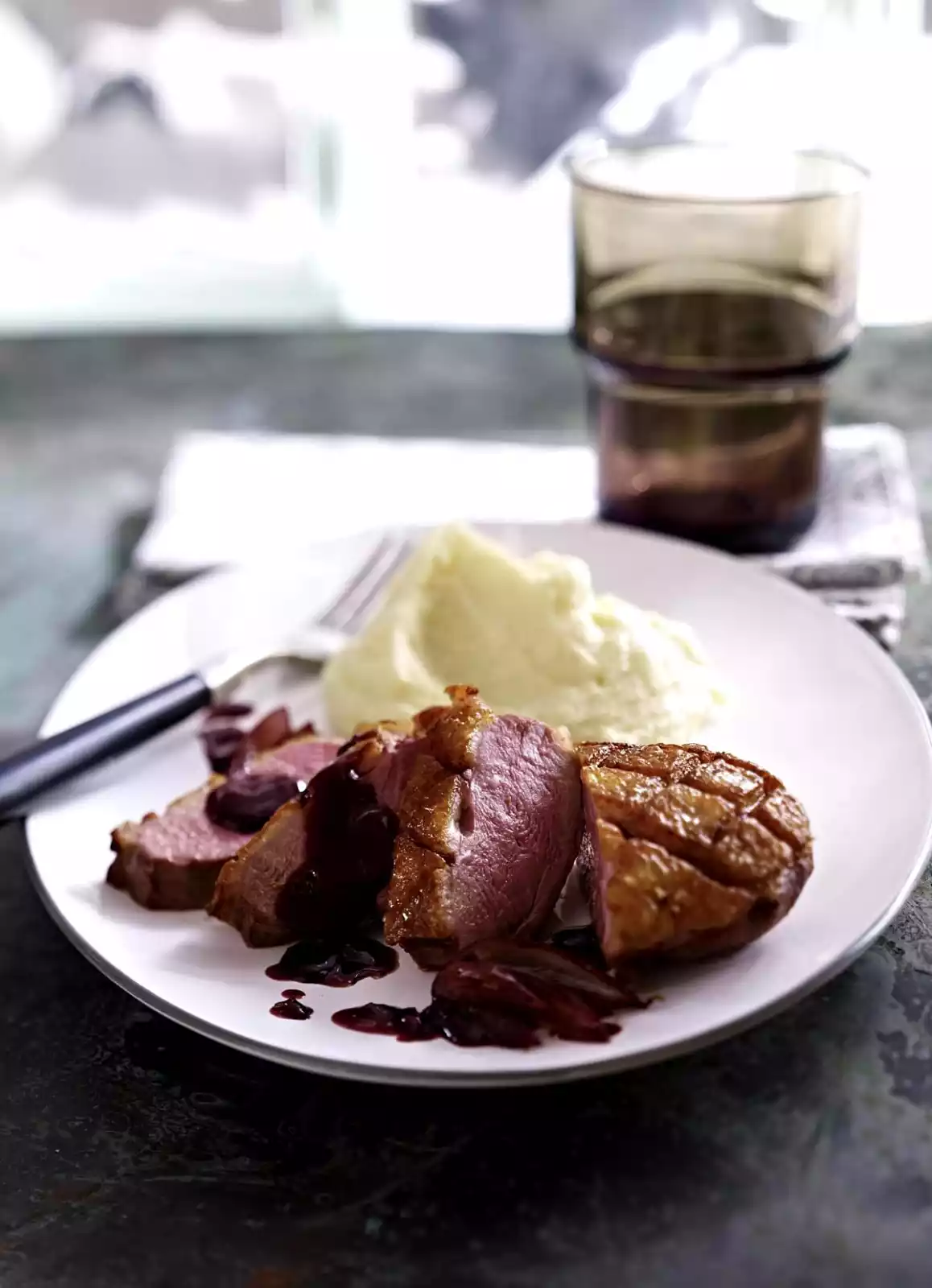 Duck Breast With Crème De Cassis Recipe