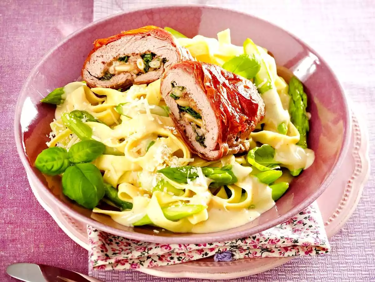 Filet Saltimbocca In Parma Coat Recipe