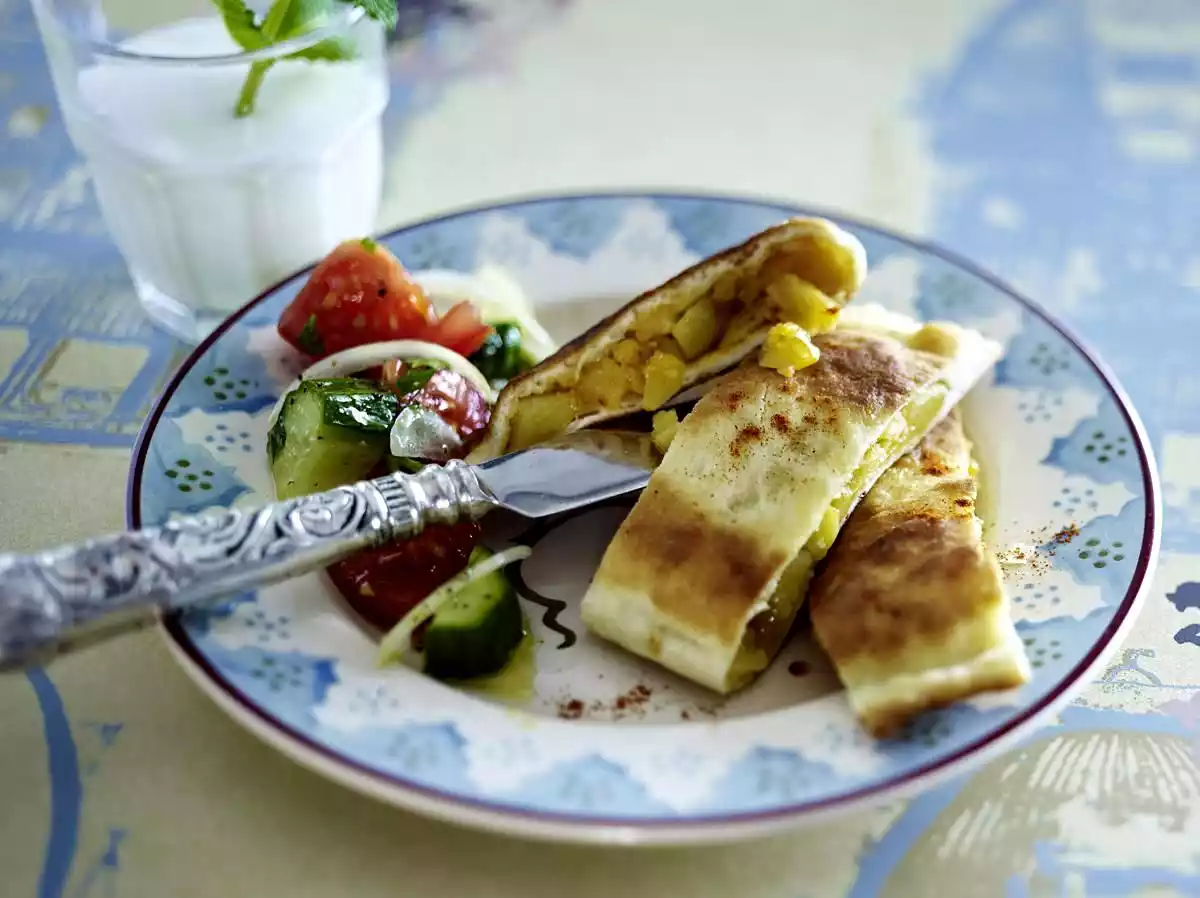 Gözleme (Turkish Flat Cakes) Recipe