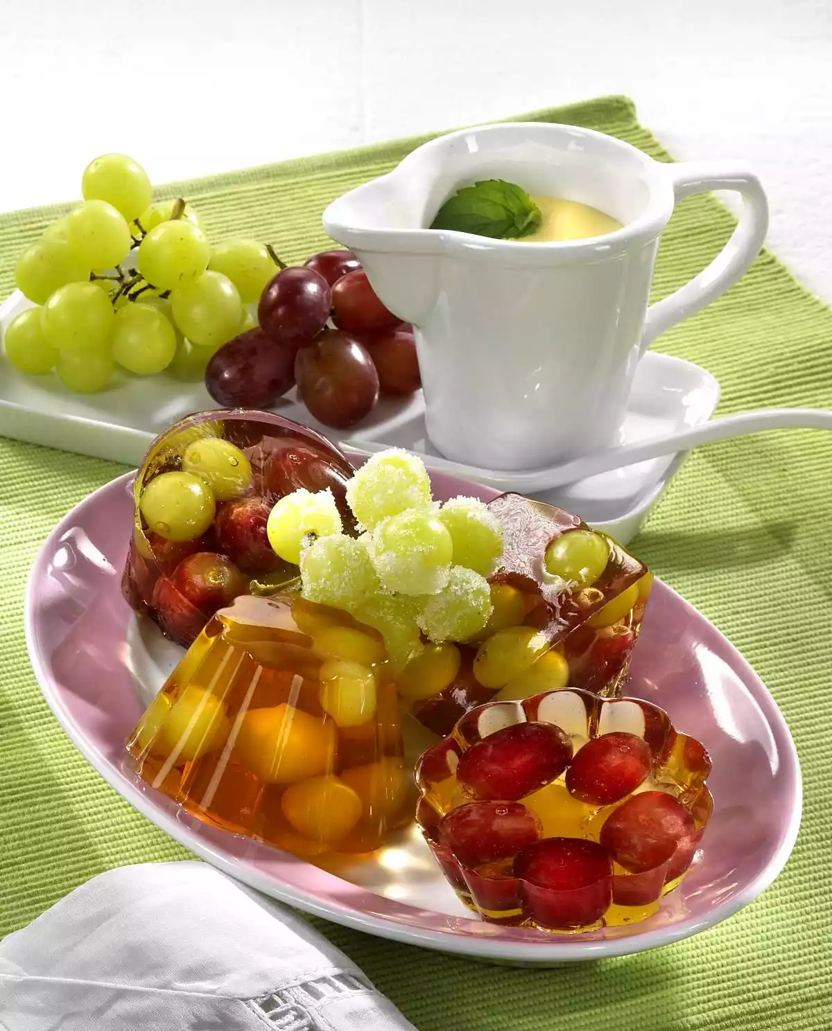 Grape Jelly With Vanilla Sauce Recipe