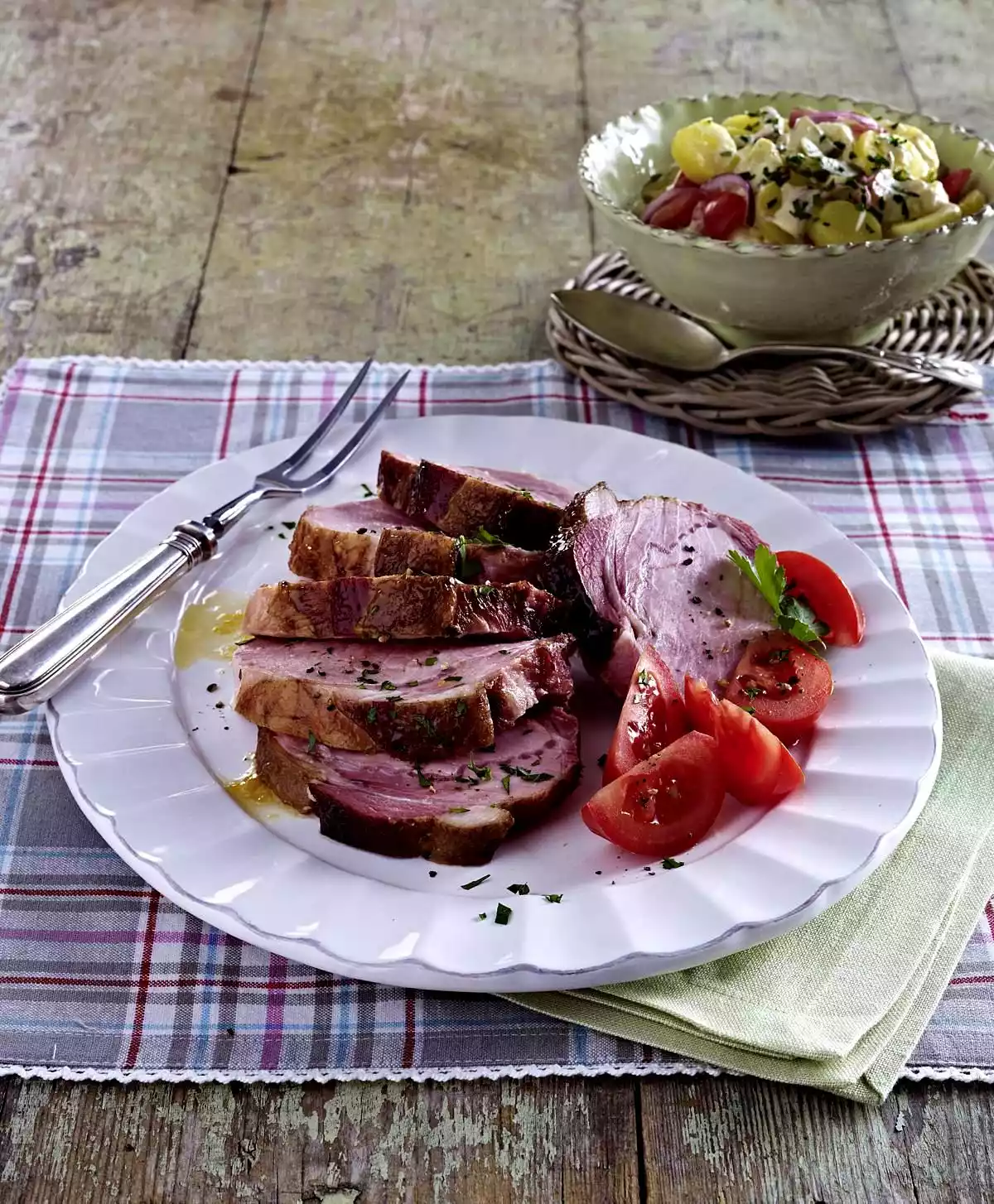 Kasselerbraten With Potato Salad Recipe