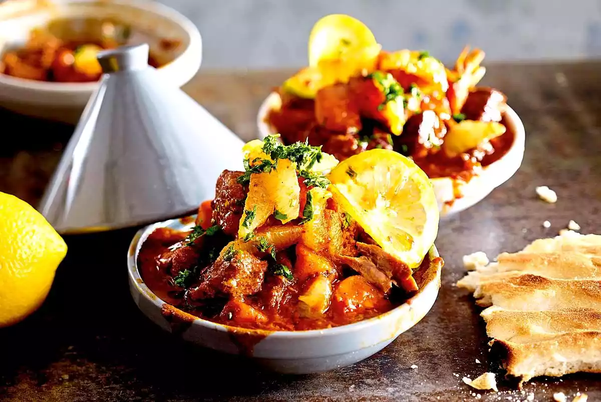 Lemon Beef Ragout With Carrots And Parsnips Recipe