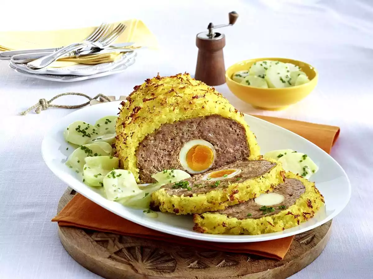 Meat Loaf With Hash Browns Recipe