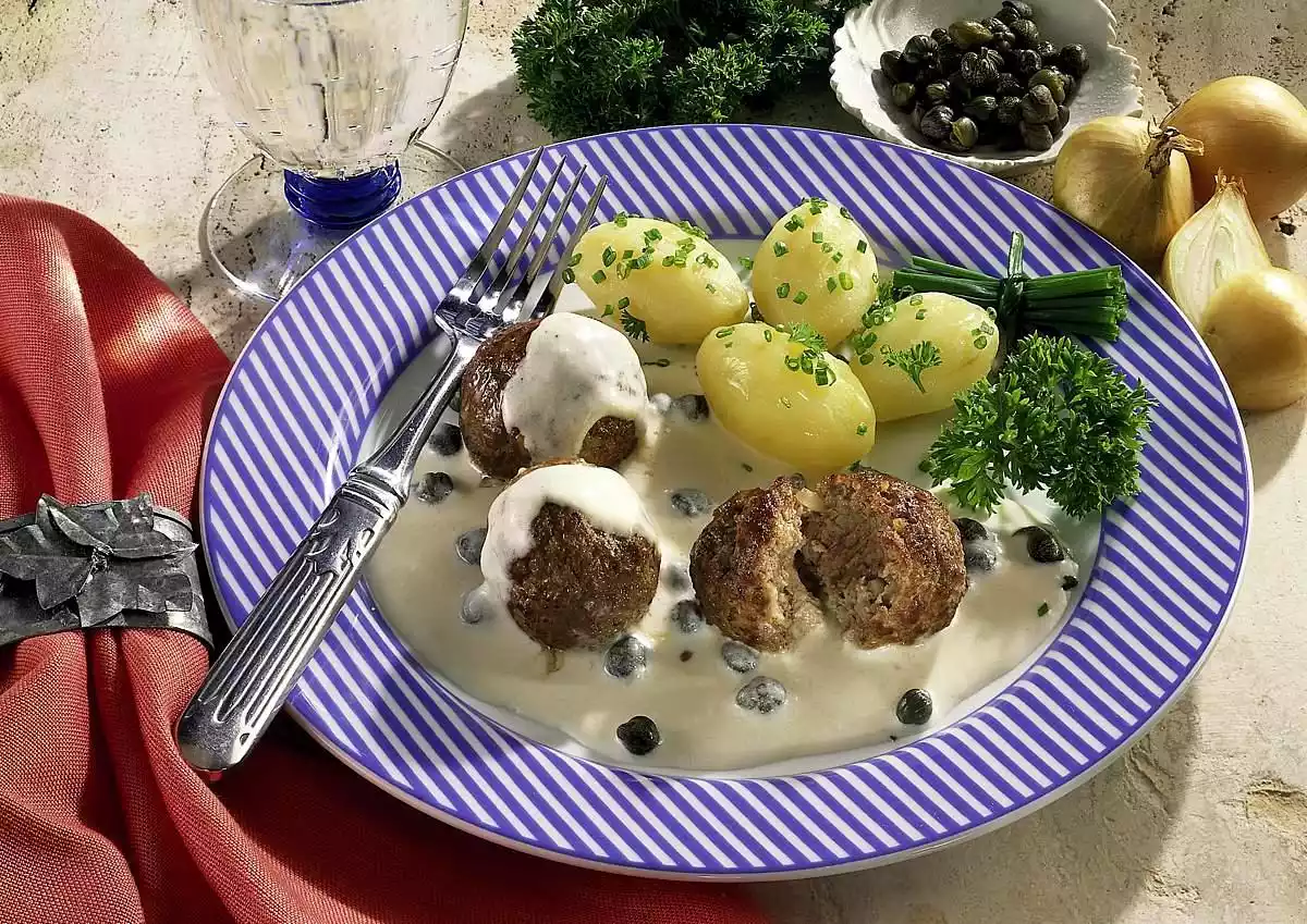 Meatballs With Caper Sauce Recipe