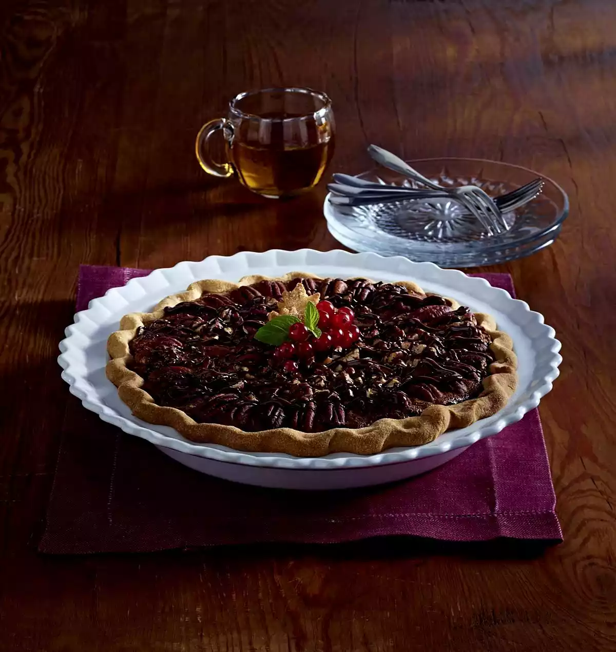 Nut Pie With Maple Syrup Recipe