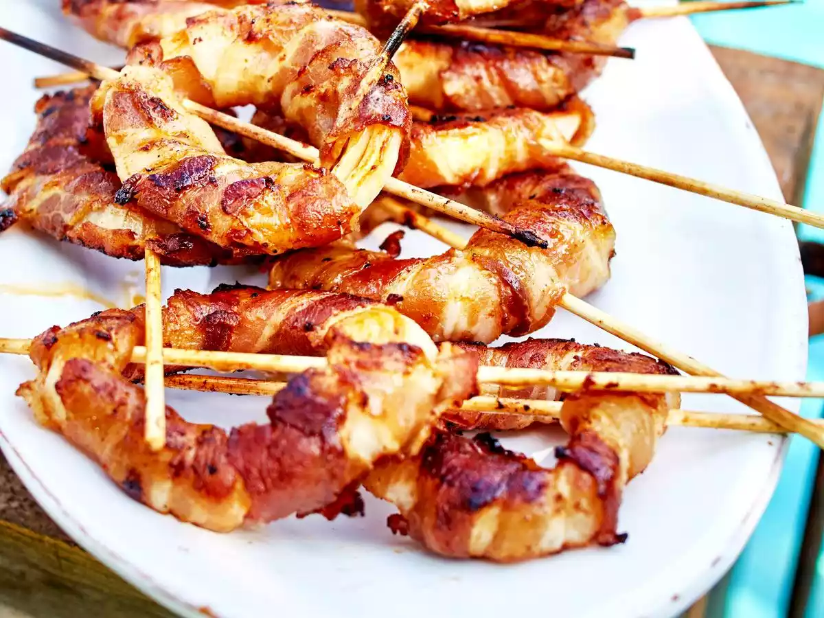 Onion Rings In Bacon Coat Recipe