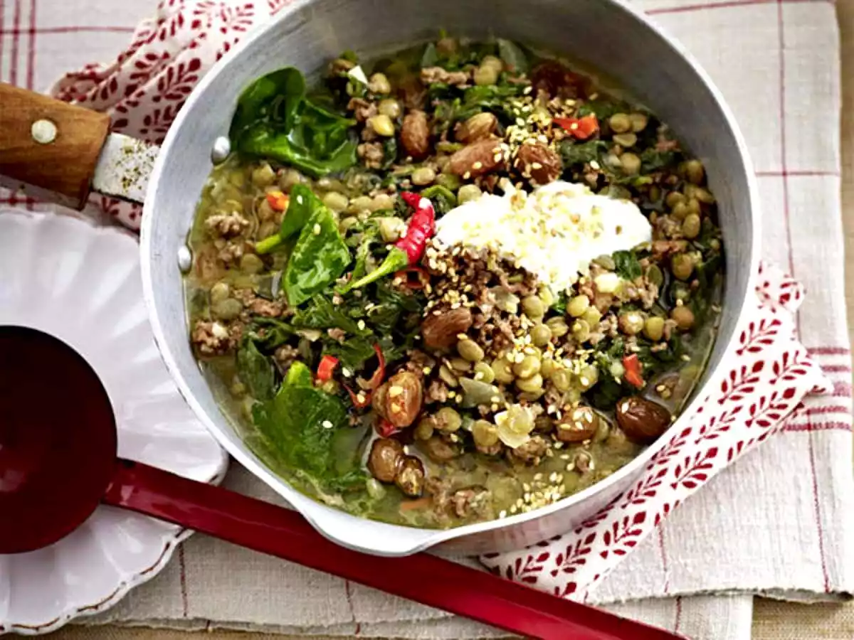 Oriental Lentil Mince Pot Recipe