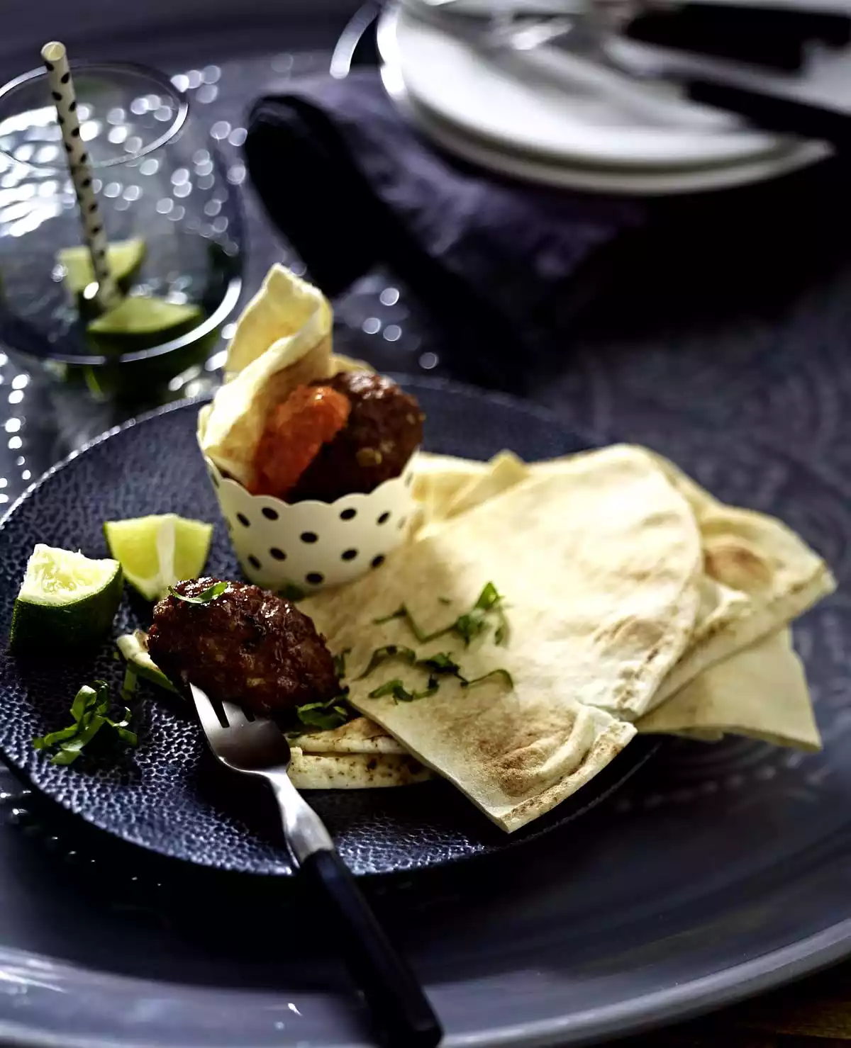 Oriental Meatballs And Merguez Recipe