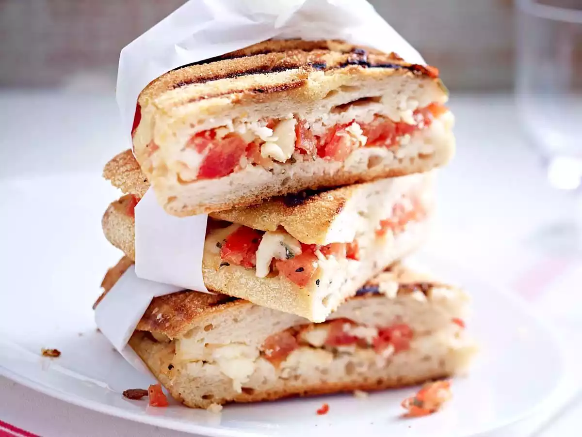 Panini Recipe With Tomato And Mozzarella Recipe