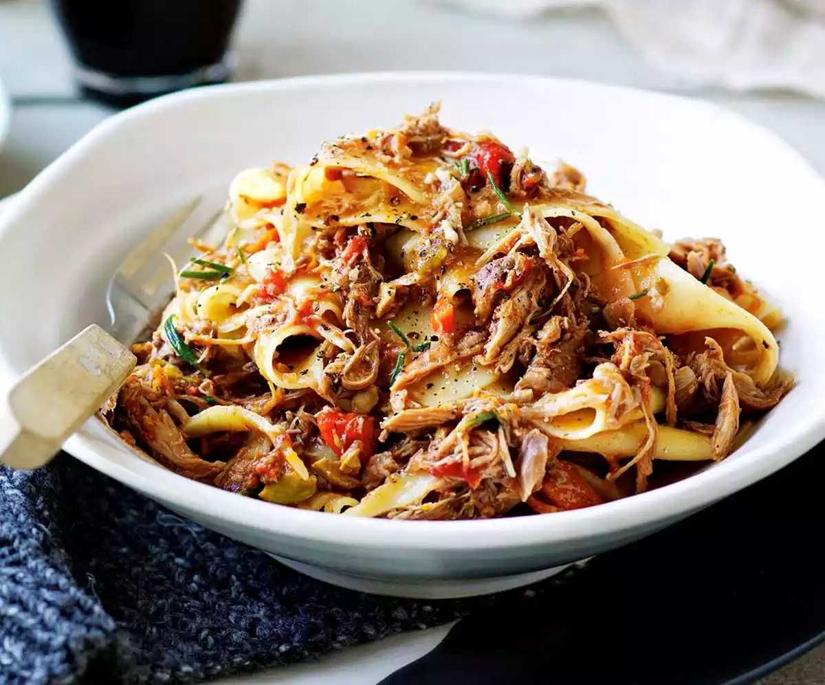 Pappardelle With Chicken Ragout Recipe