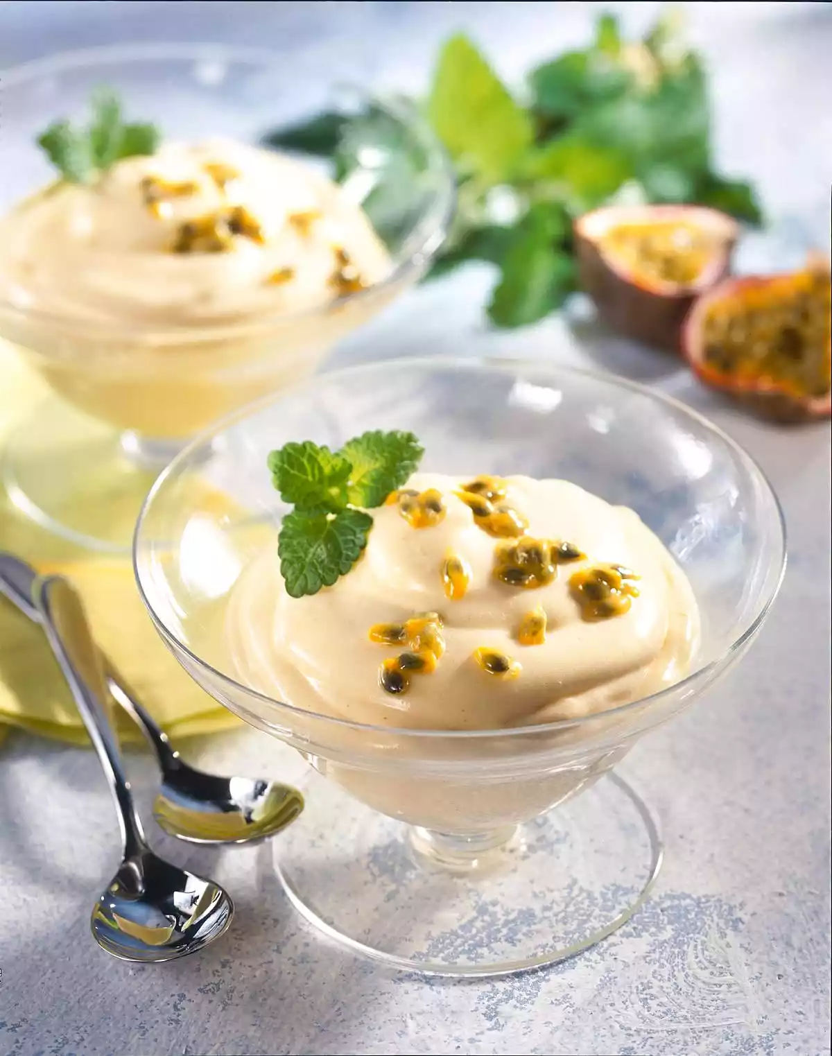 Passion Fruit Yoghurt Cream Recipe