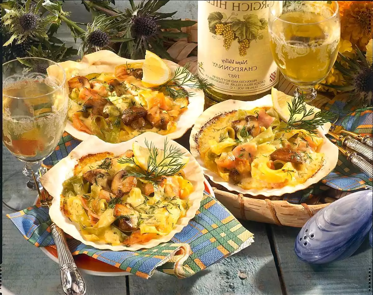 Pasta Pans Au Gratin Recipe
