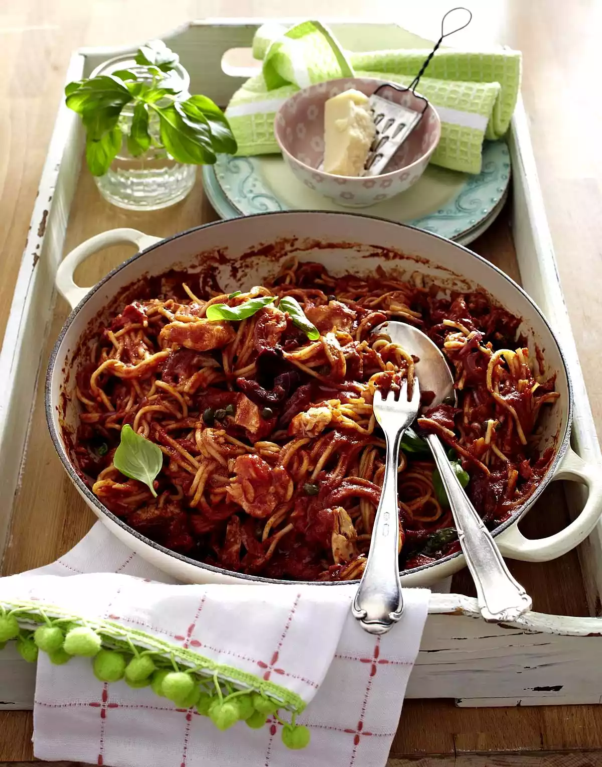 Pasta With Tomato And Tuna Sugo Recipe