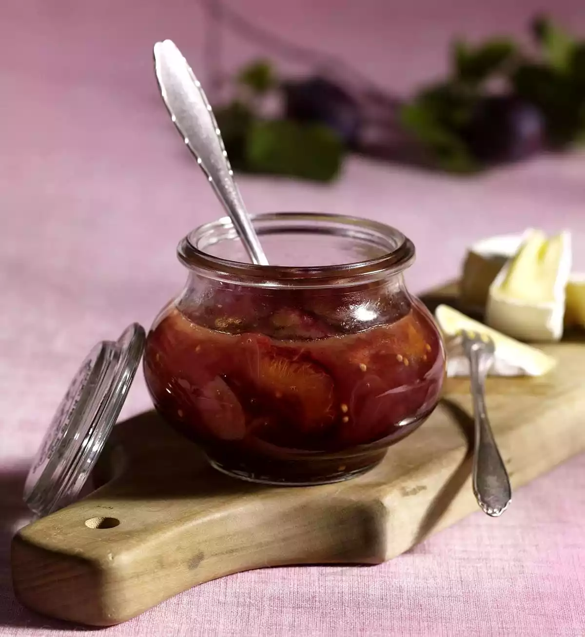 Plum Relish To Cheese Recipe