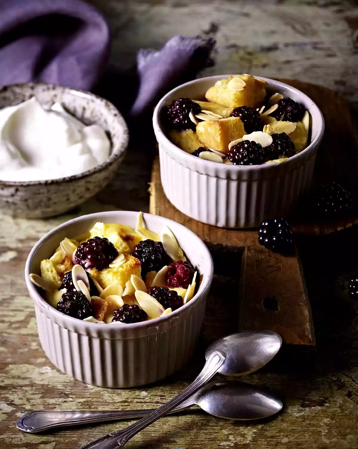 Poor Knight Blackberry Cake Recipe