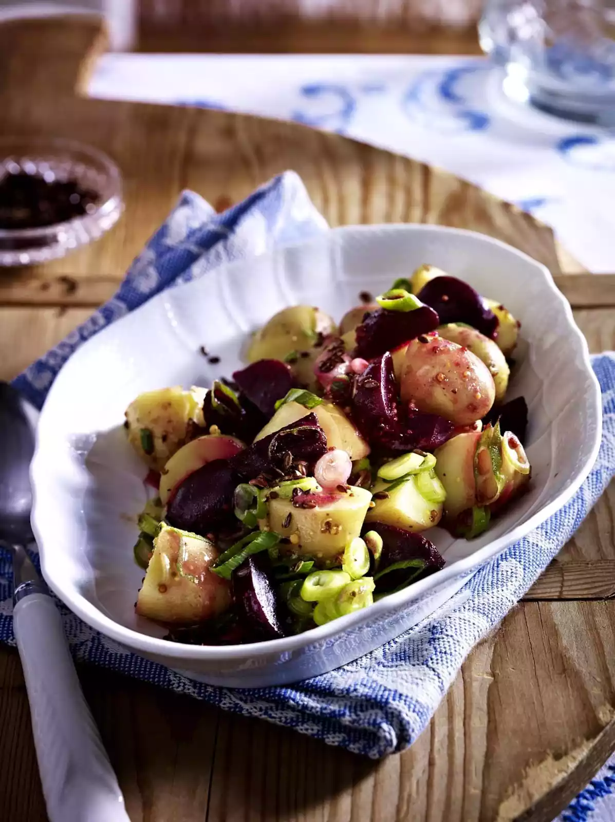 Potato Salad With Baby Beetroot Recipe
