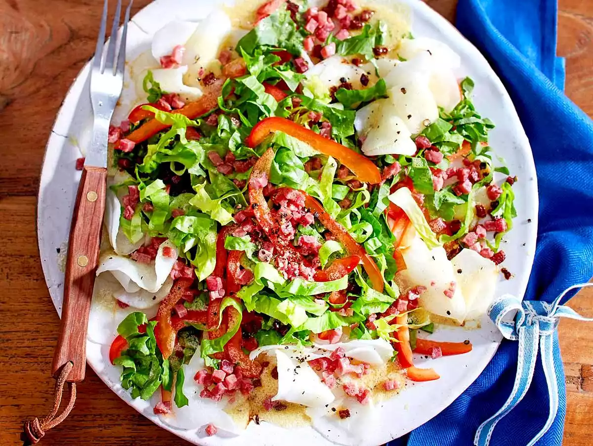 Radi-carpaccio With Bacon Recipe