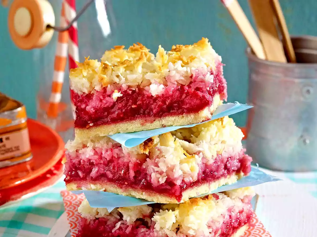 Raspberry And Coconut Cake From The Tray Recipe
