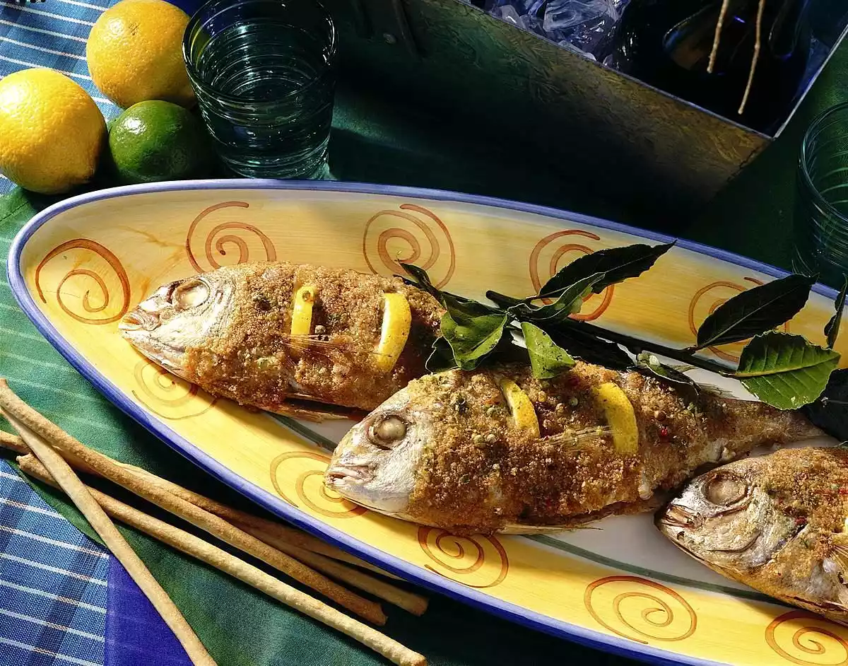 Red Mullets With Lemon Recipe
