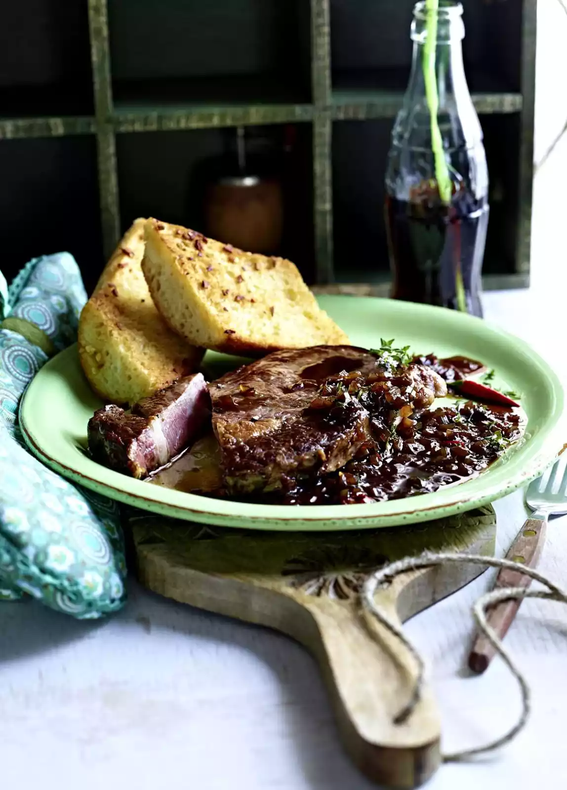 Ribeye Steak With Cola Sauce Recipe