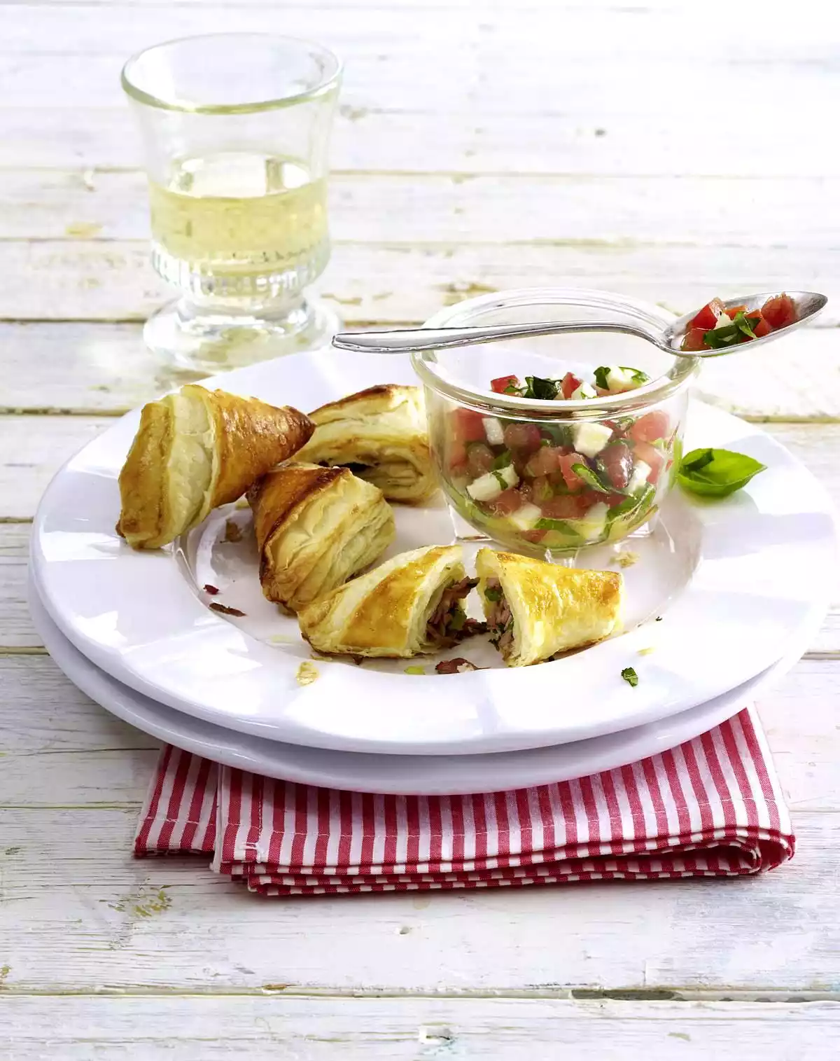 Roast Beef Pockets With Tomato Salad Recipe