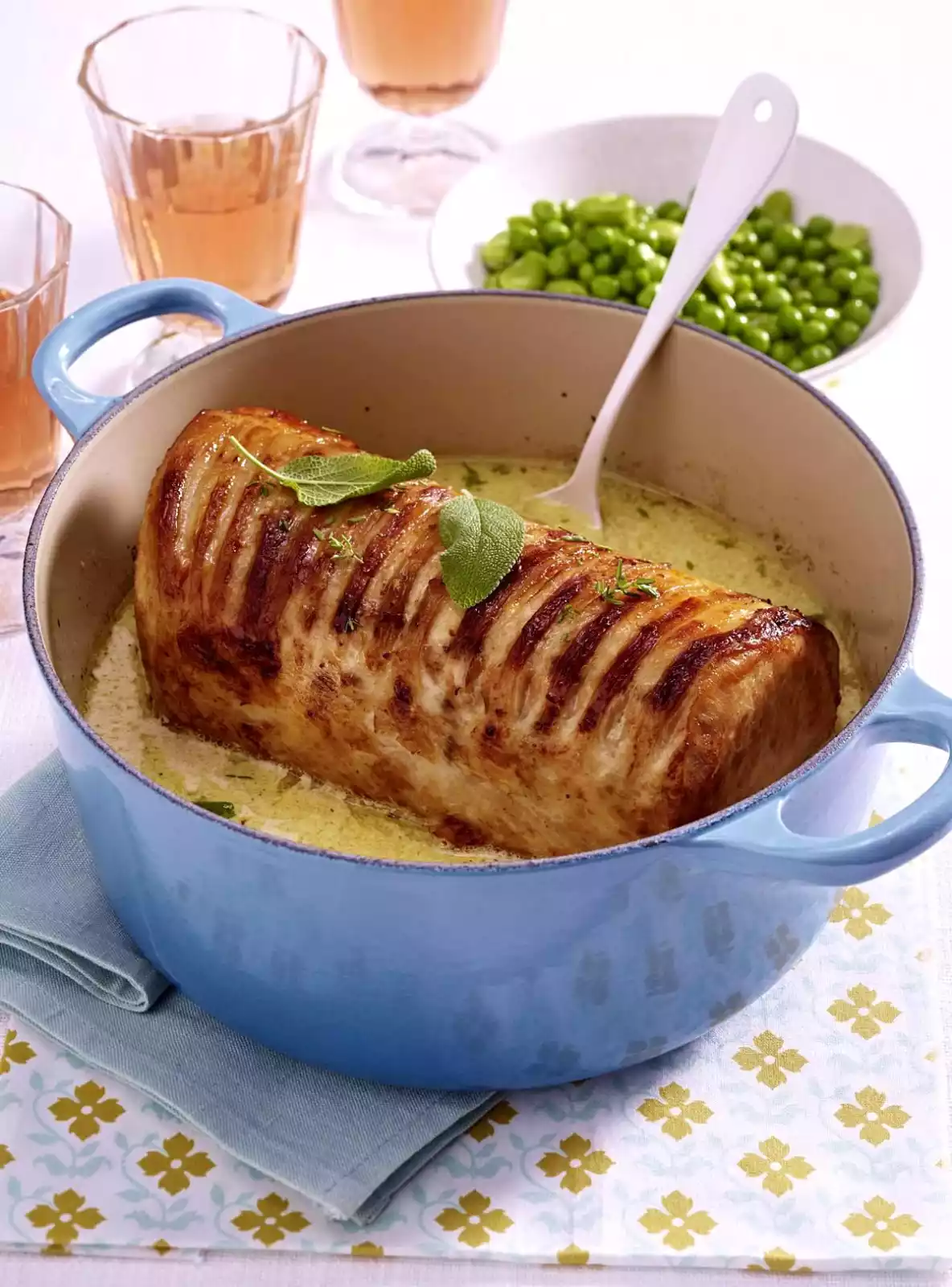 Roast Pork Braised In Milk With Sage Recipe