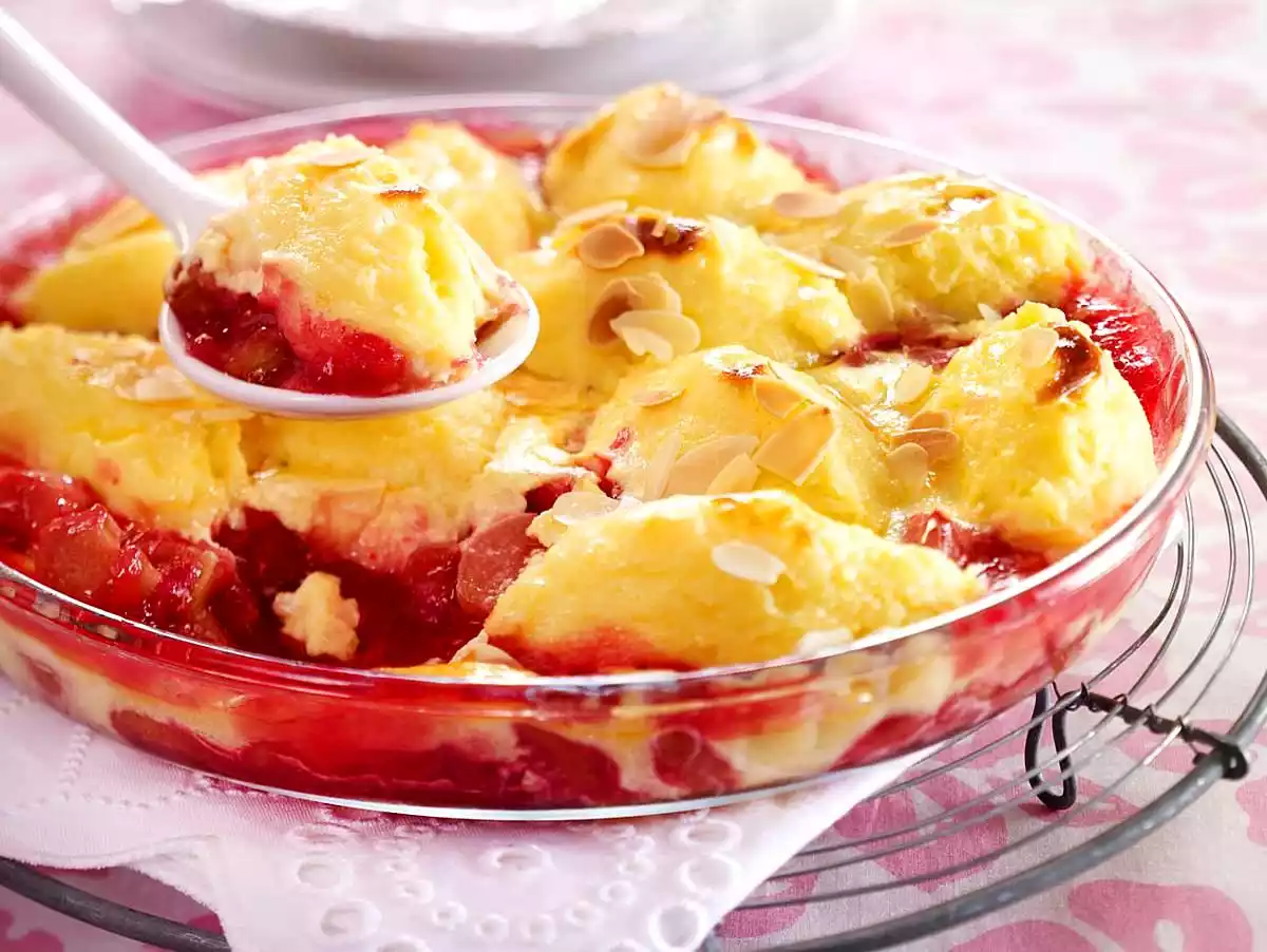 Semolina Dumplings-rhubarb Casserole Recipe