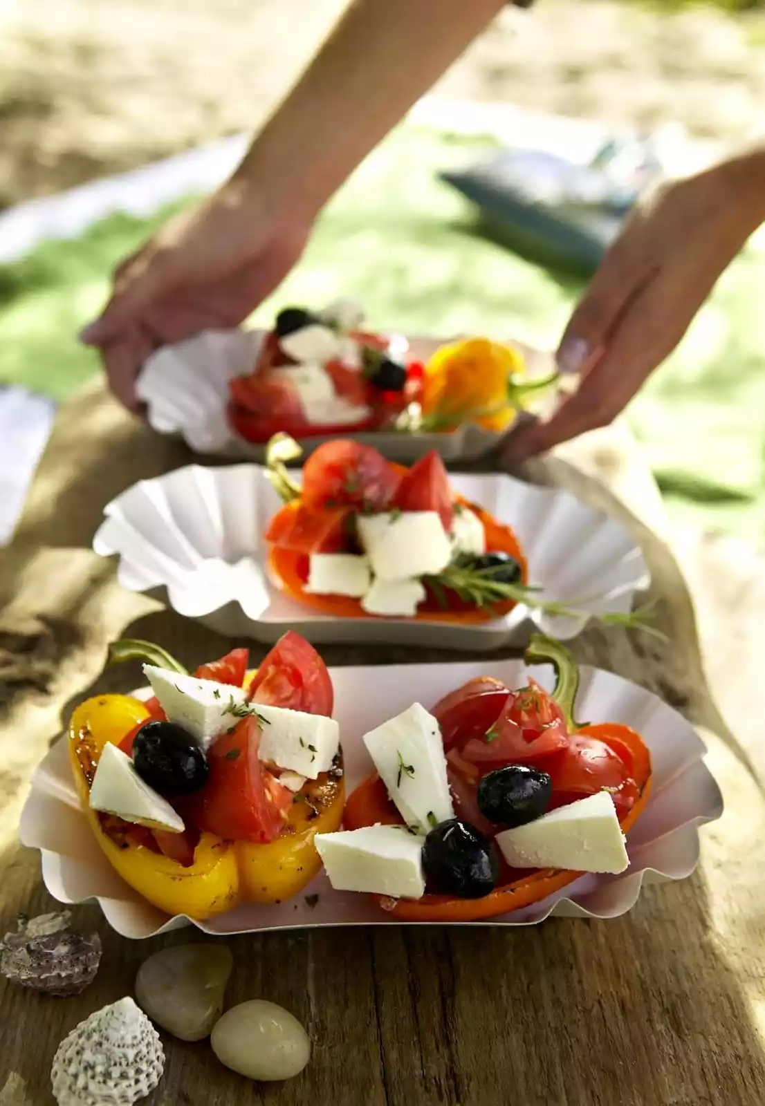 Sheep's Cheese And Vegetable Package Recipe