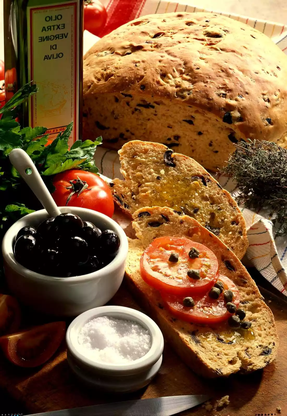 Spicy Olive Bread Recipe