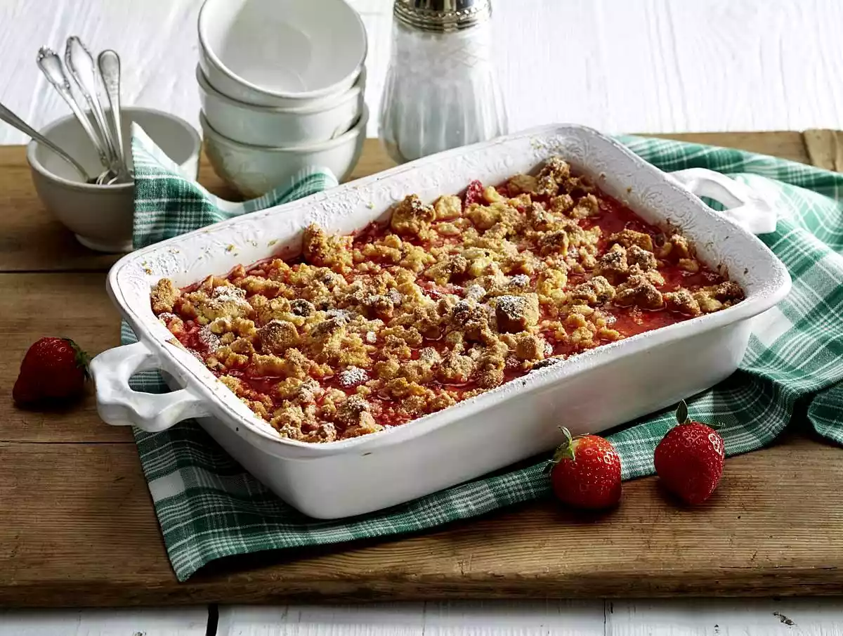 Strawberry Crumble Recipe