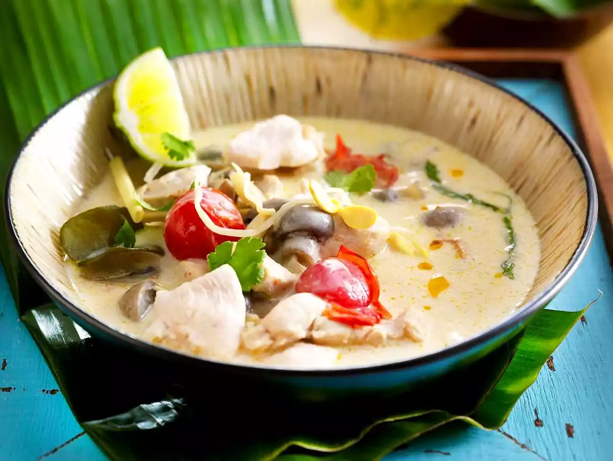 Tom Kha Gai (chicken Soup With Coconut Milk) Recipe