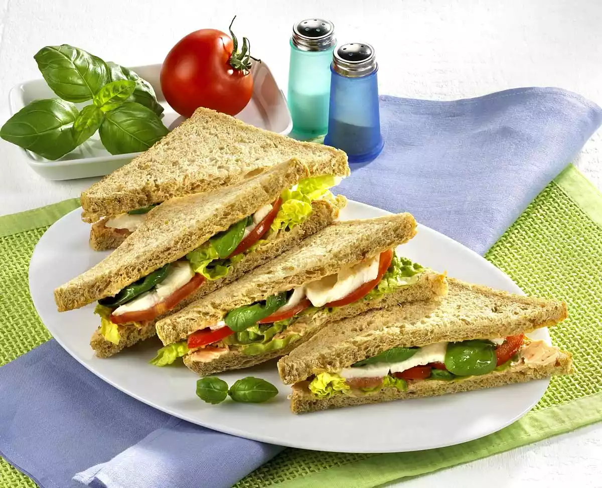 Tomato And Mozzarella Sandwich Recipe