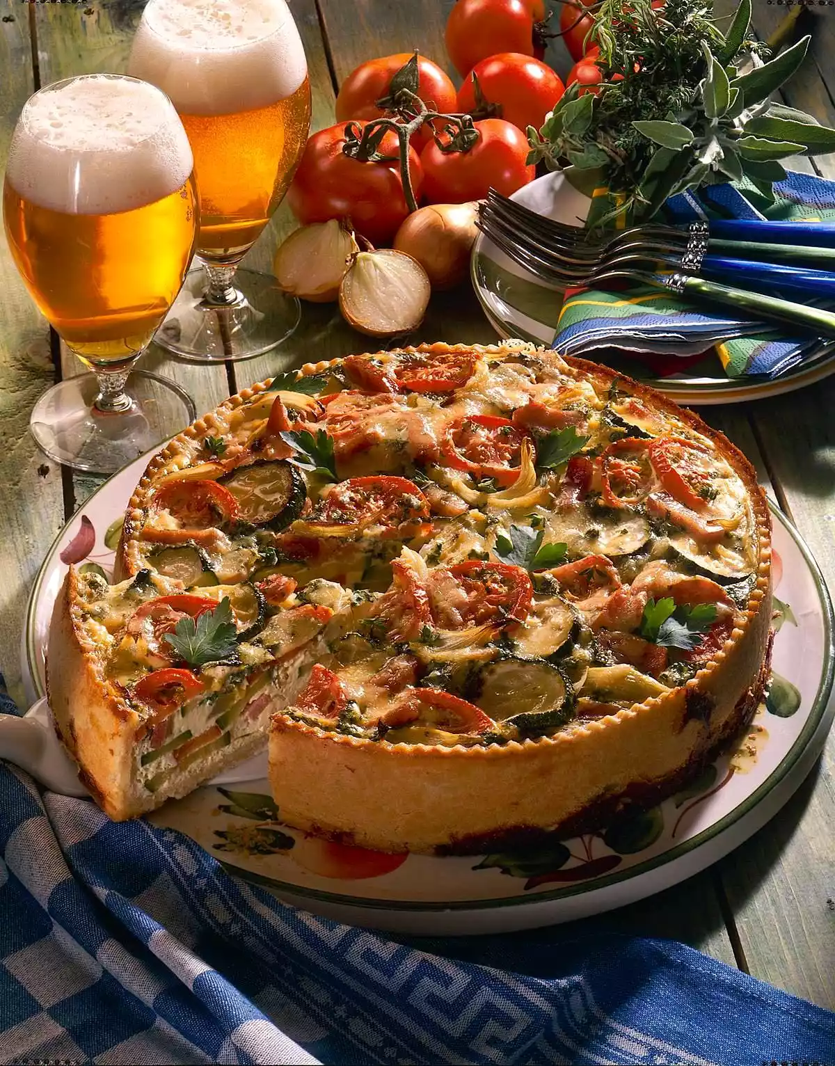Vegetable pie