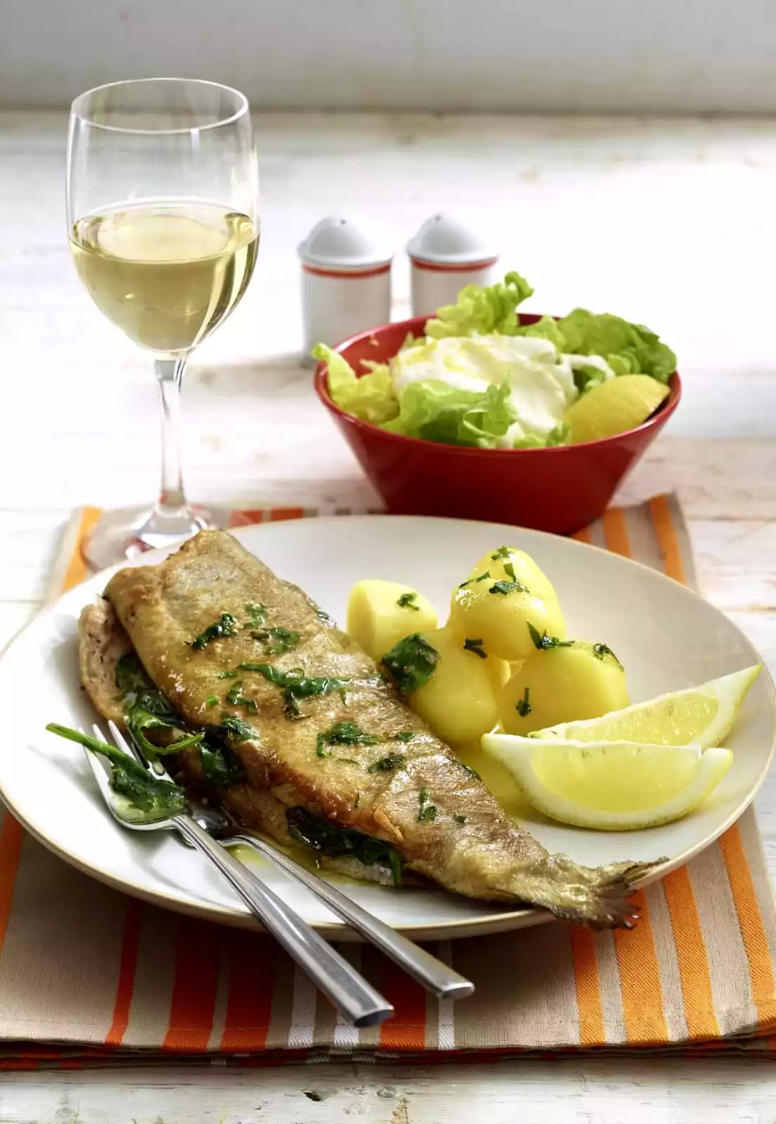 Wild Garlic Trout Recipe